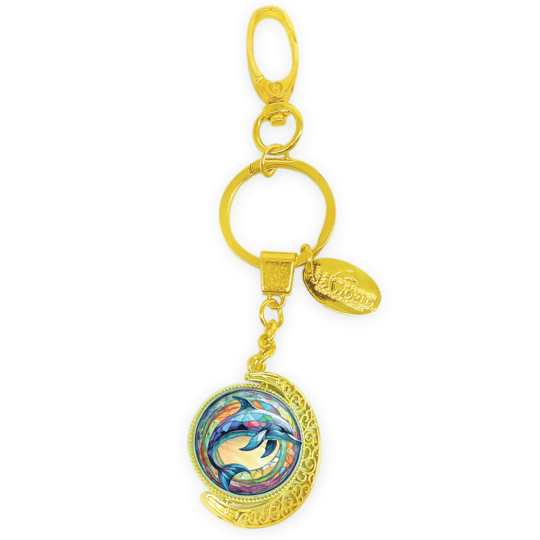 Sea World Dolphin Keychain