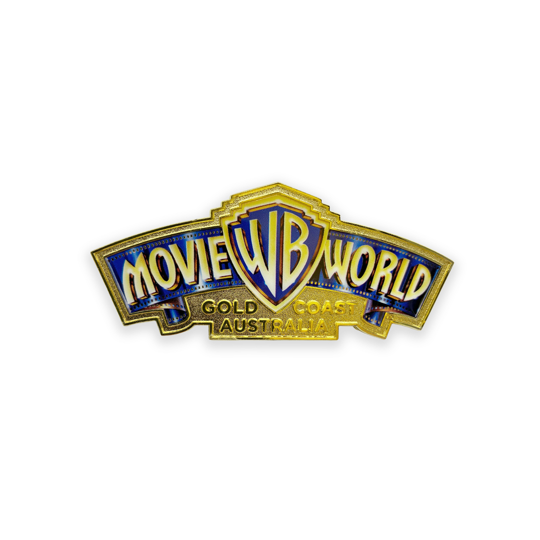 Movie World Logo Magnet