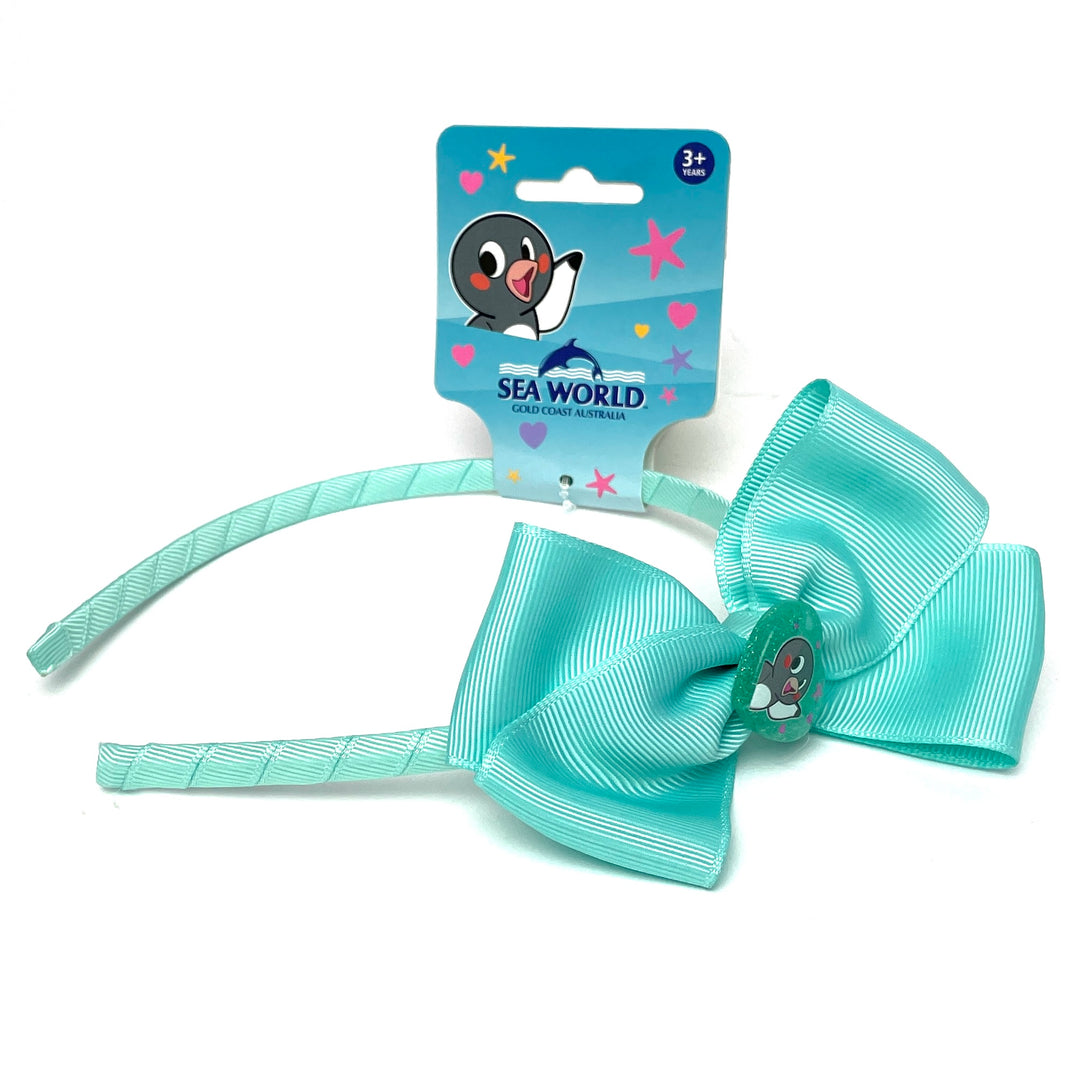 **Penguin Glitter Headband