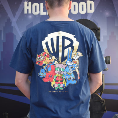 WB100 Looney Tunes & DC Characters Adults T-shirt