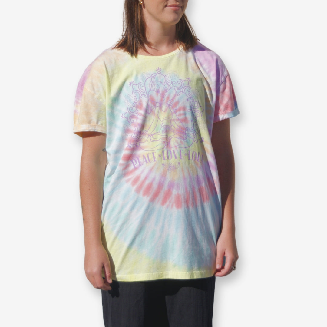 Lola Bunny Tie Dye Over-sized Adult T-shirt