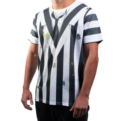 #Beetlejuice Adult Suit T-shirt