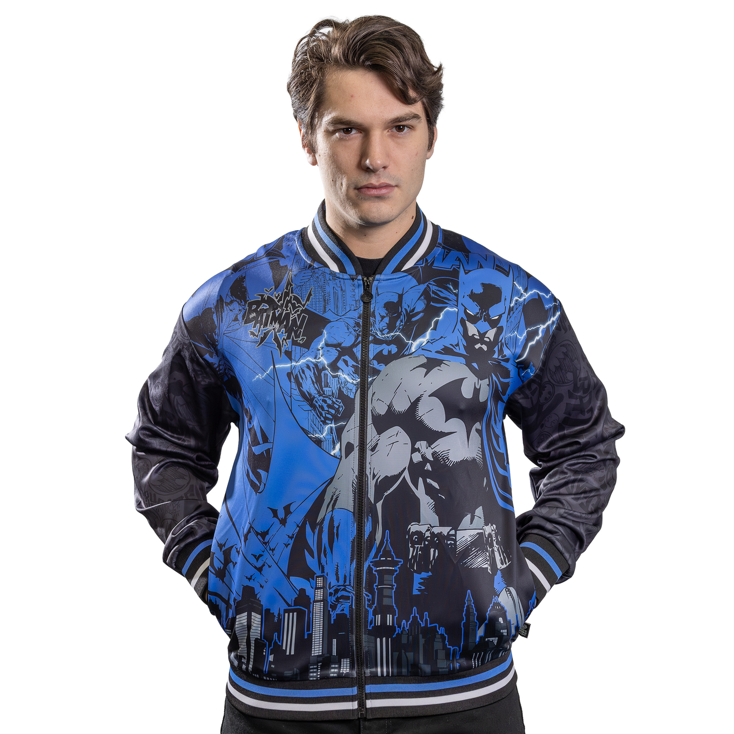 Batman Adult Bomber Jacket