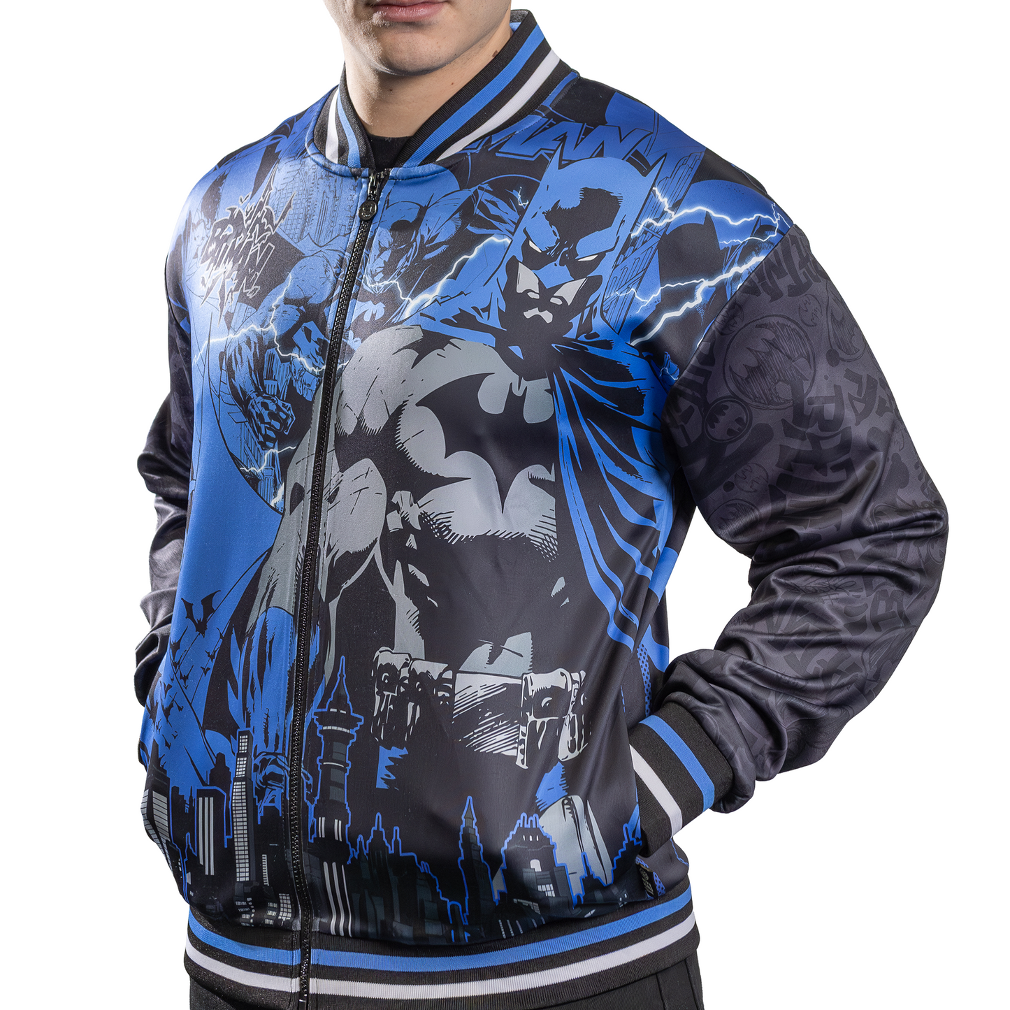 Batman Adult Bomber Jacket
