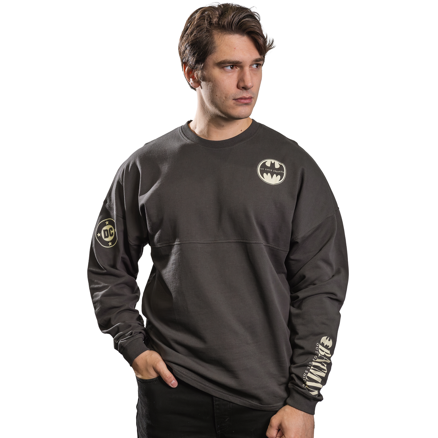 Batman Slouch Fit Adult Sweater