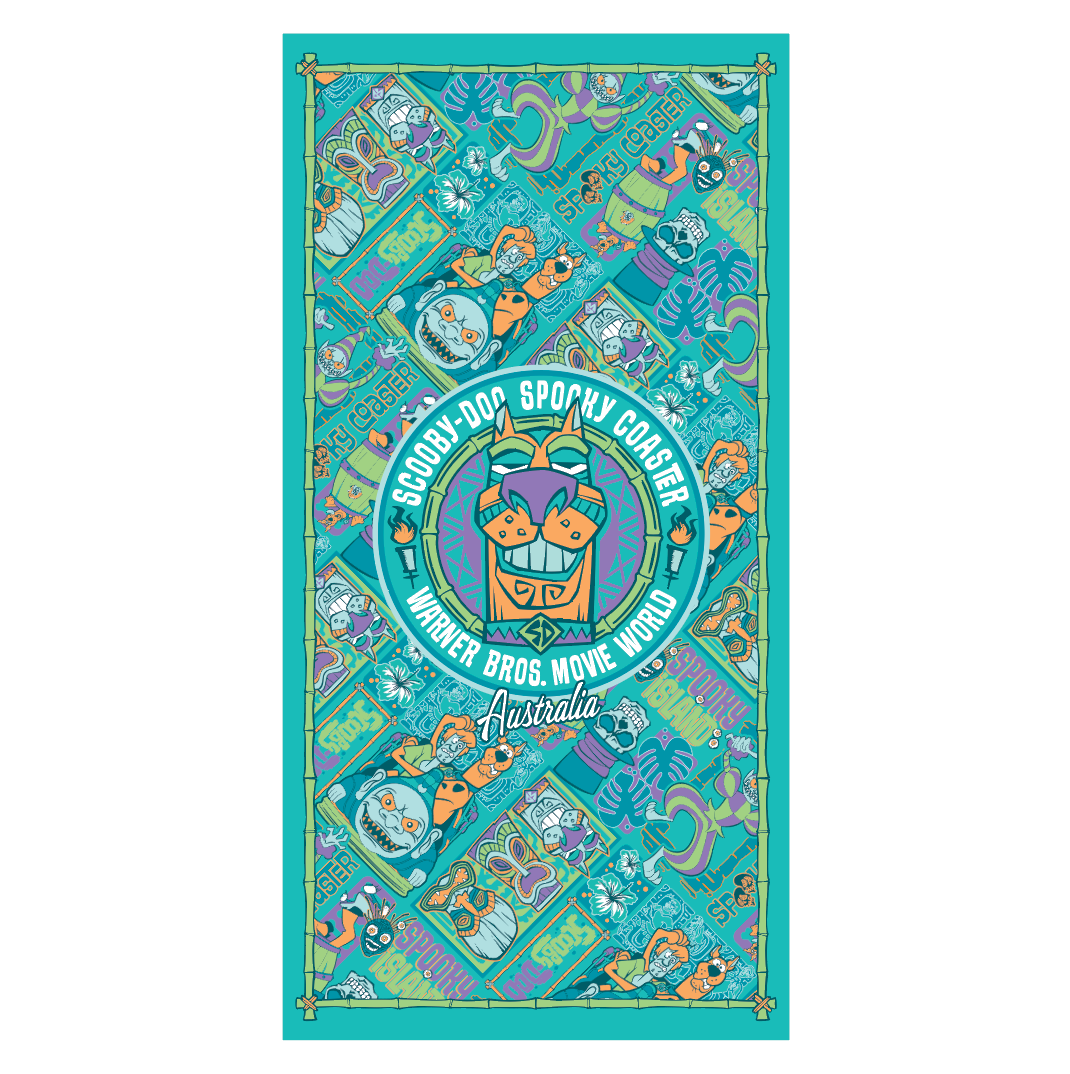 Scooby Doo Coaster Towel
