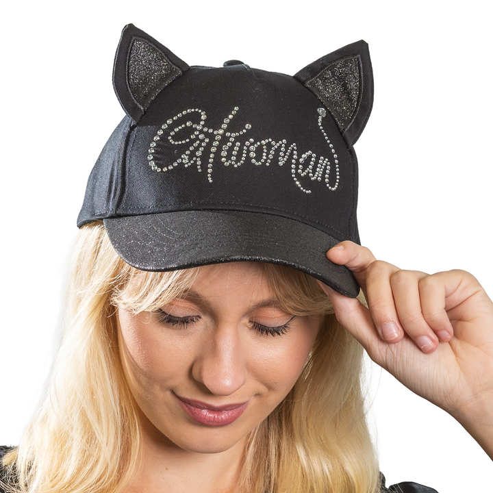 Catwoman Diamante Cap