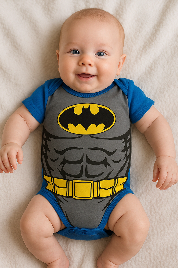 Romper and Bib Set Batman