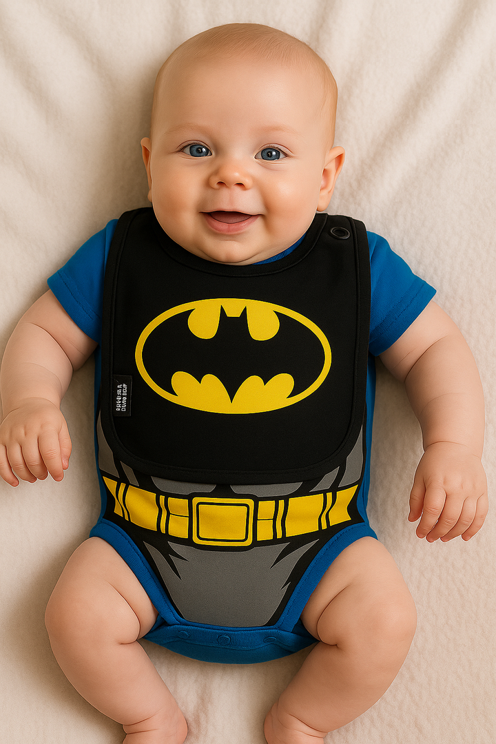 Romper and Bib Set Batman
