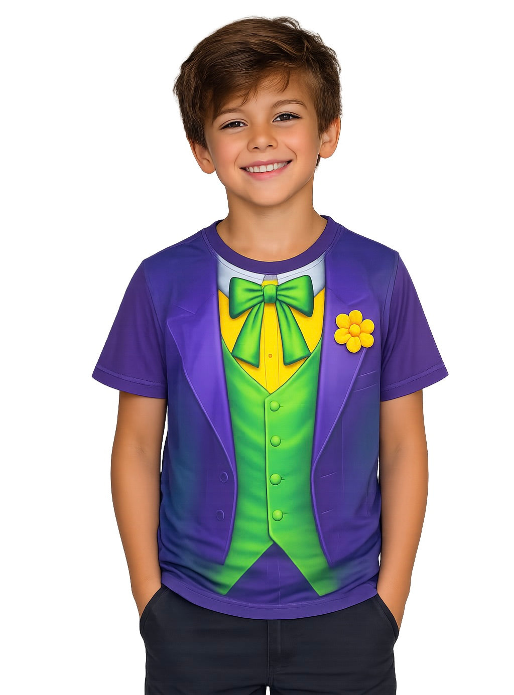Joker Cosplay Kids T-Shirt