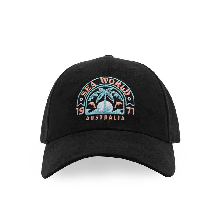 Sea World Dolphin Palms Adult Cap