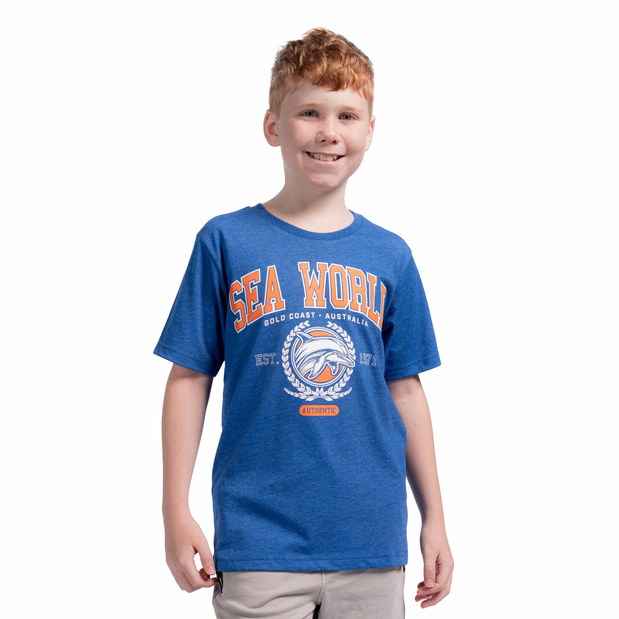 Sea World Varsity Kids T-shirt