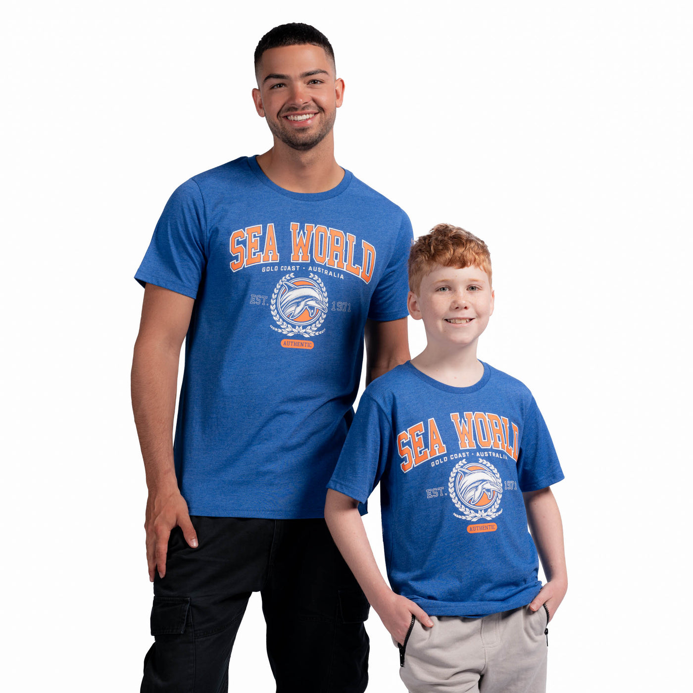 Sea World Varsity Adult T-shirt