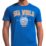 Sea World Varsity Adult T-shirt