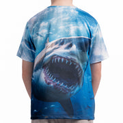 Sea World Shark Print Kids T-shirt