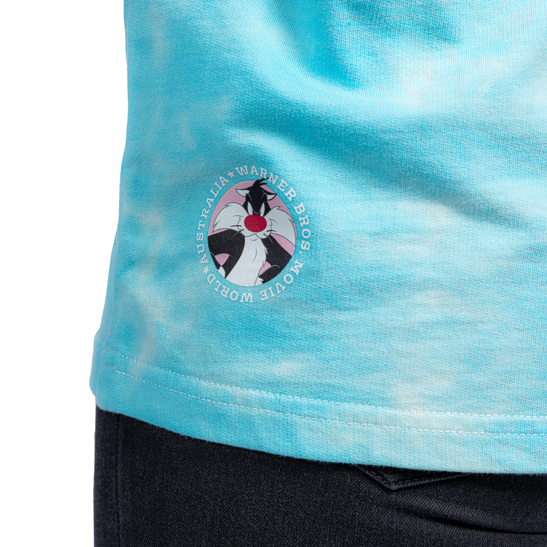 Tweety Tie Dye Adult Hoodie