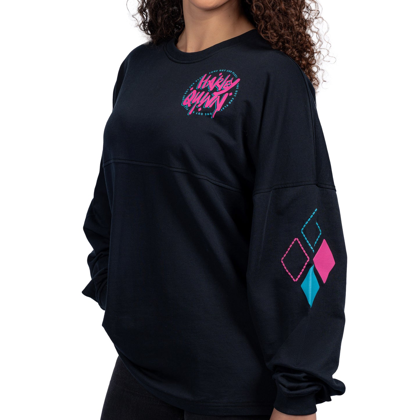 Harley Quinn Slouch Fit Adult Sweater