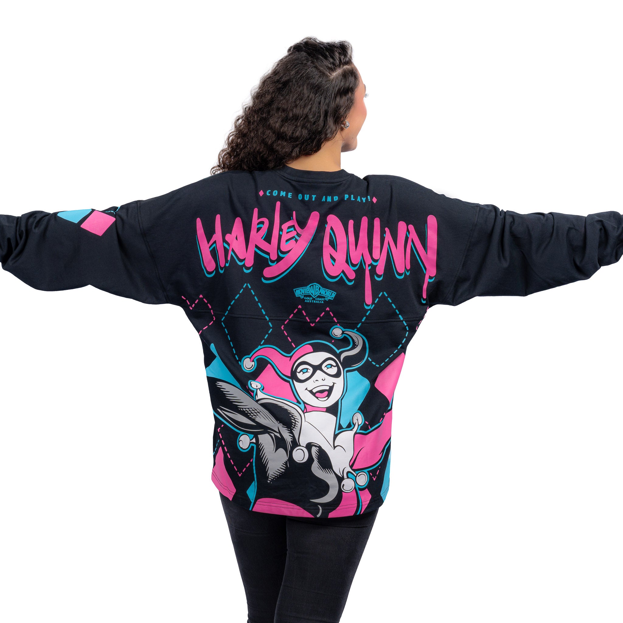 Harley Quinn Slouch Fit Adult Sweater