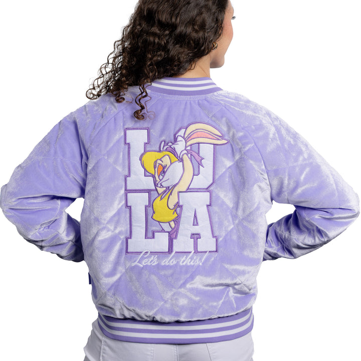 Lola Bunny Velvet Adult Jacket