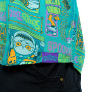 Scooby Doo Adult Button Up Shirt