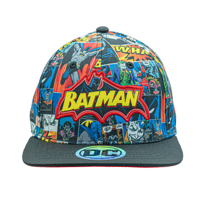 Batman Kids Flat Brim Cap