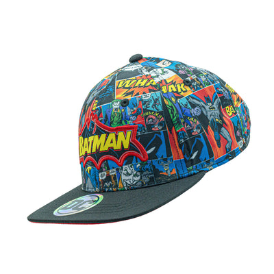 Batman Kids Flat Brim Cap