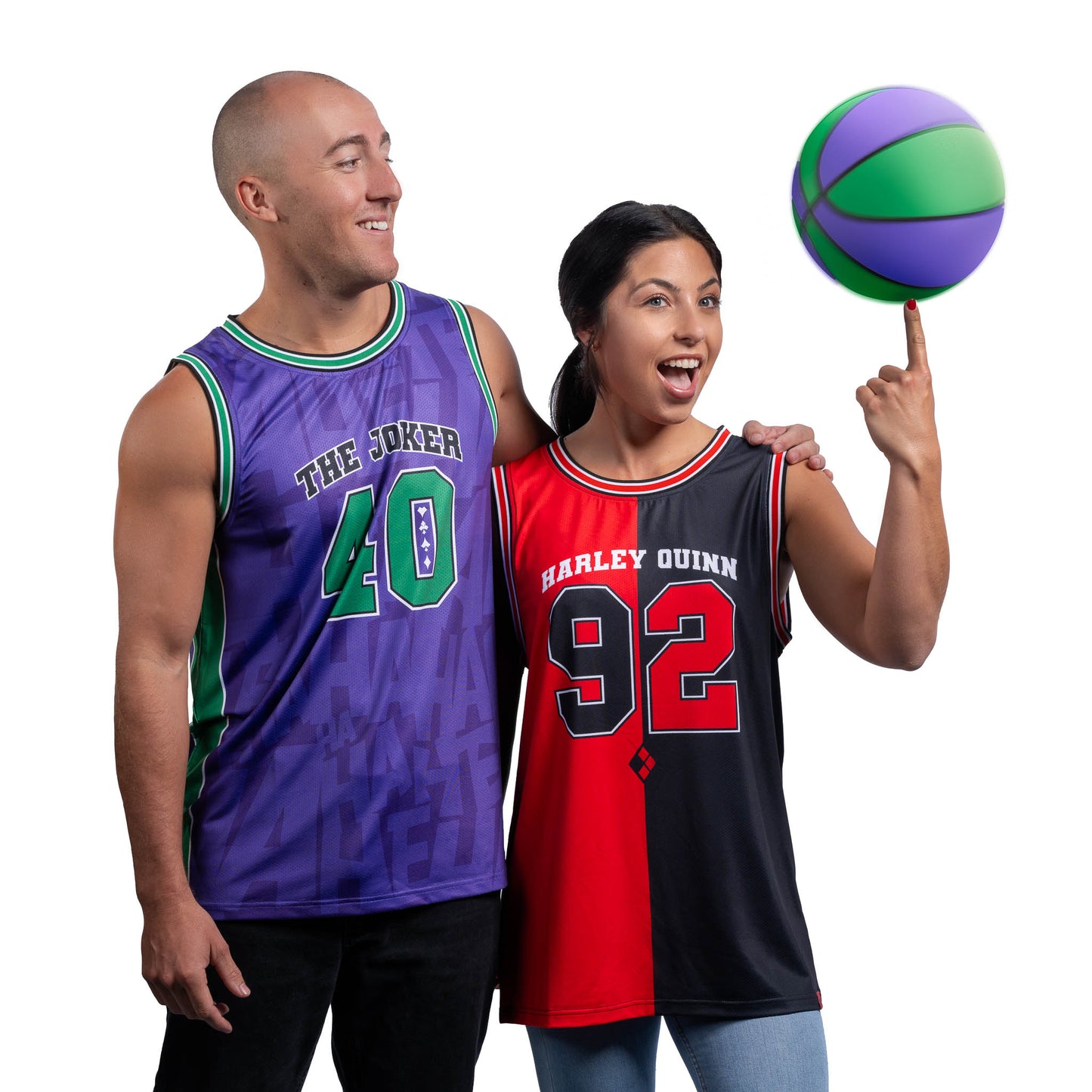 The Joker Clown Prince Adult Basketball Jersey