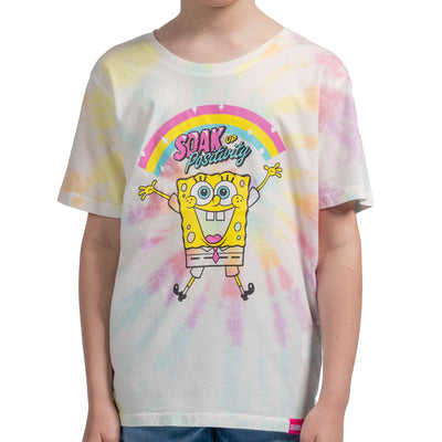 SpongeBob SquarePants Soak Up Tie Dye T-shirt