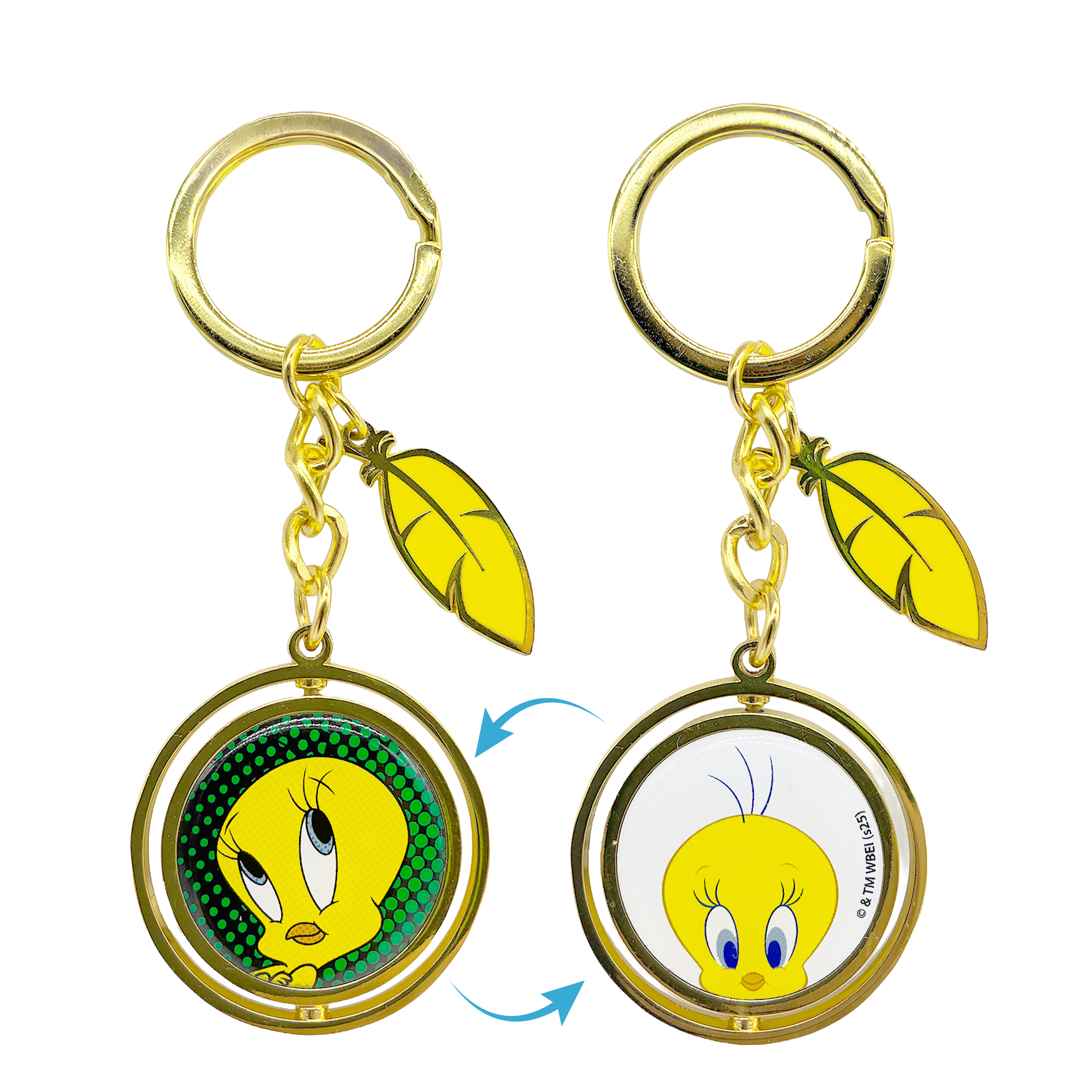 Tweety Spinner Keyring