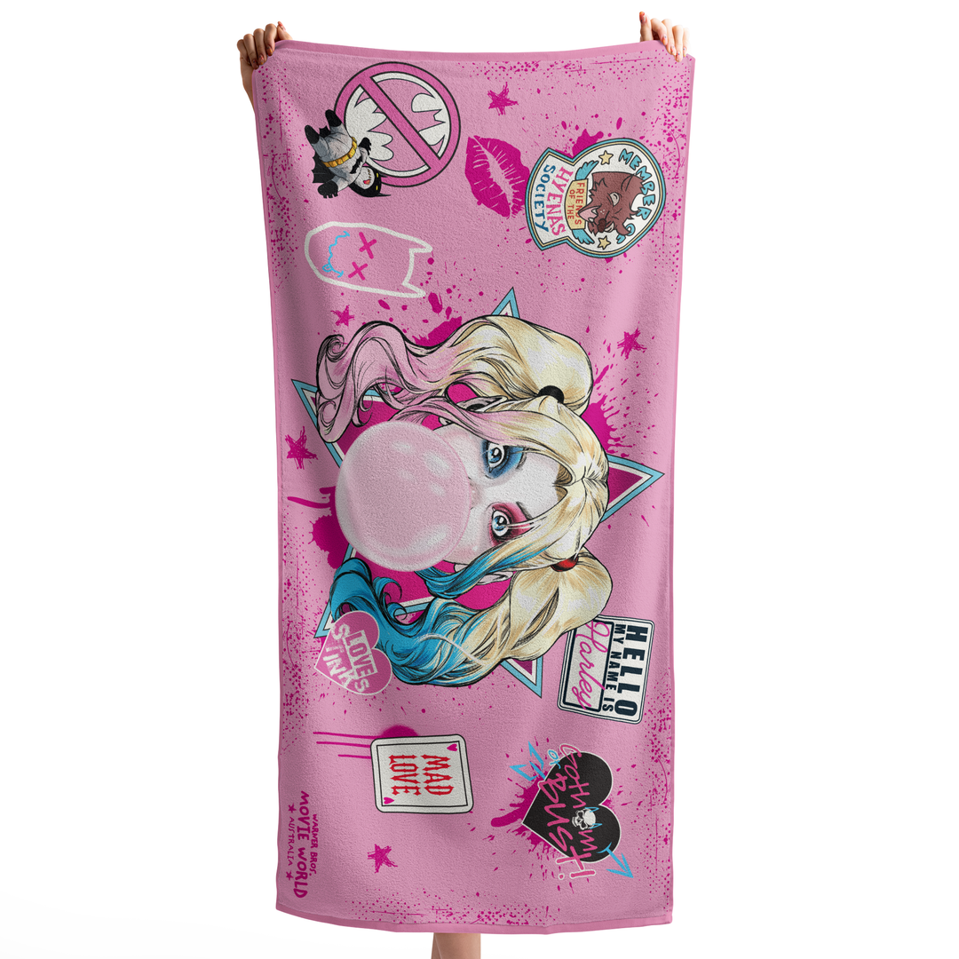 #Harley Quinn Towel