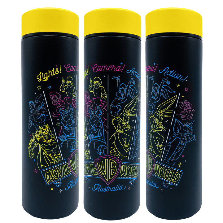 Movie World Metal Sipper Bottle