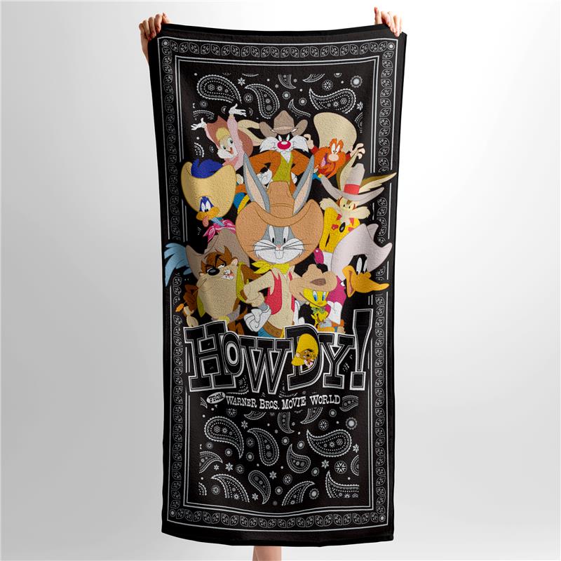 Looney Tunes Wild West Towel