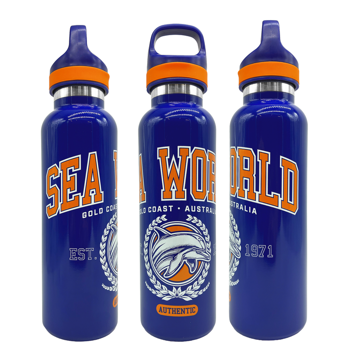 Sea World Metal Sipper Bottle