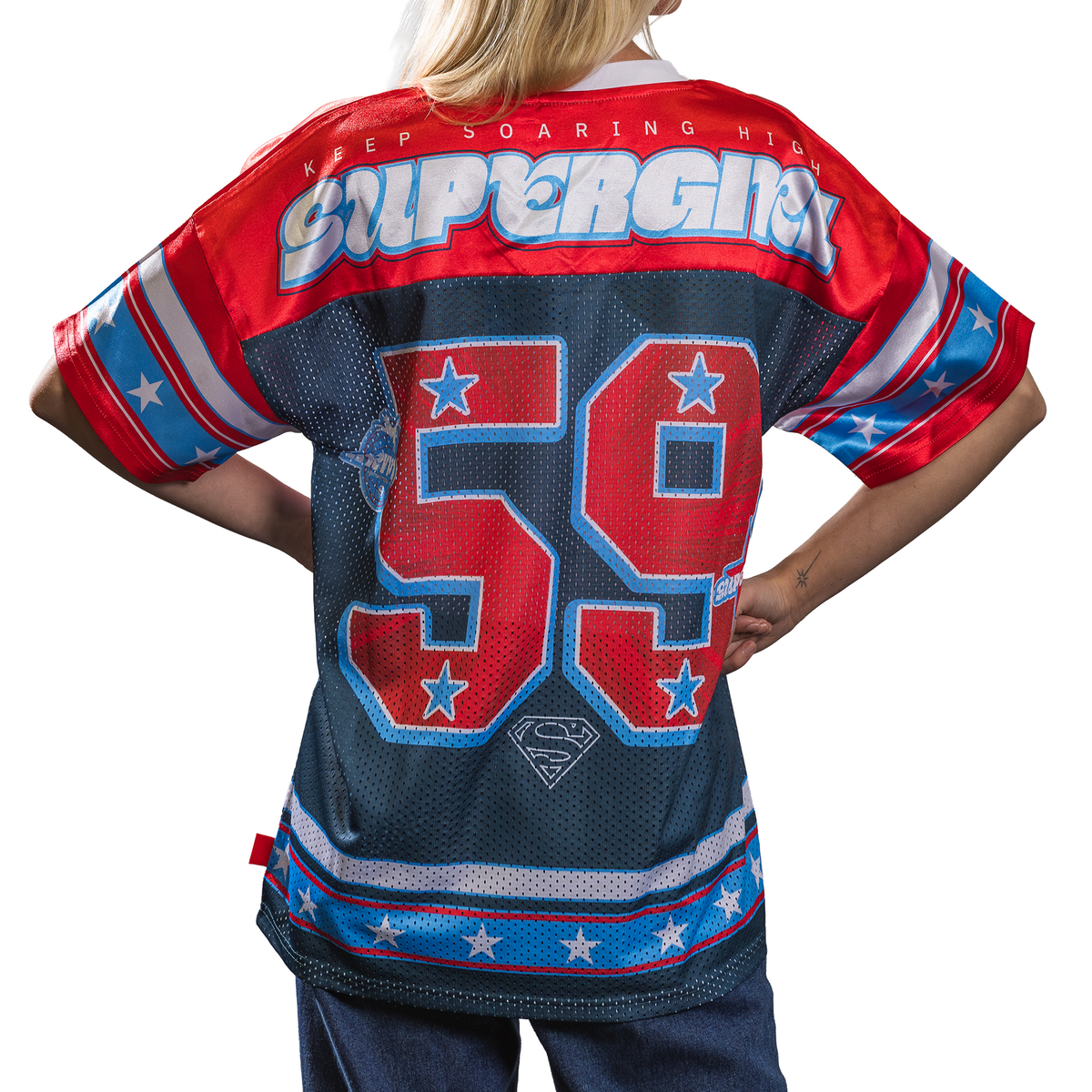 Supergirl Adult Sports Jersey