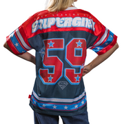 Supergirl Adult Sports Jersey