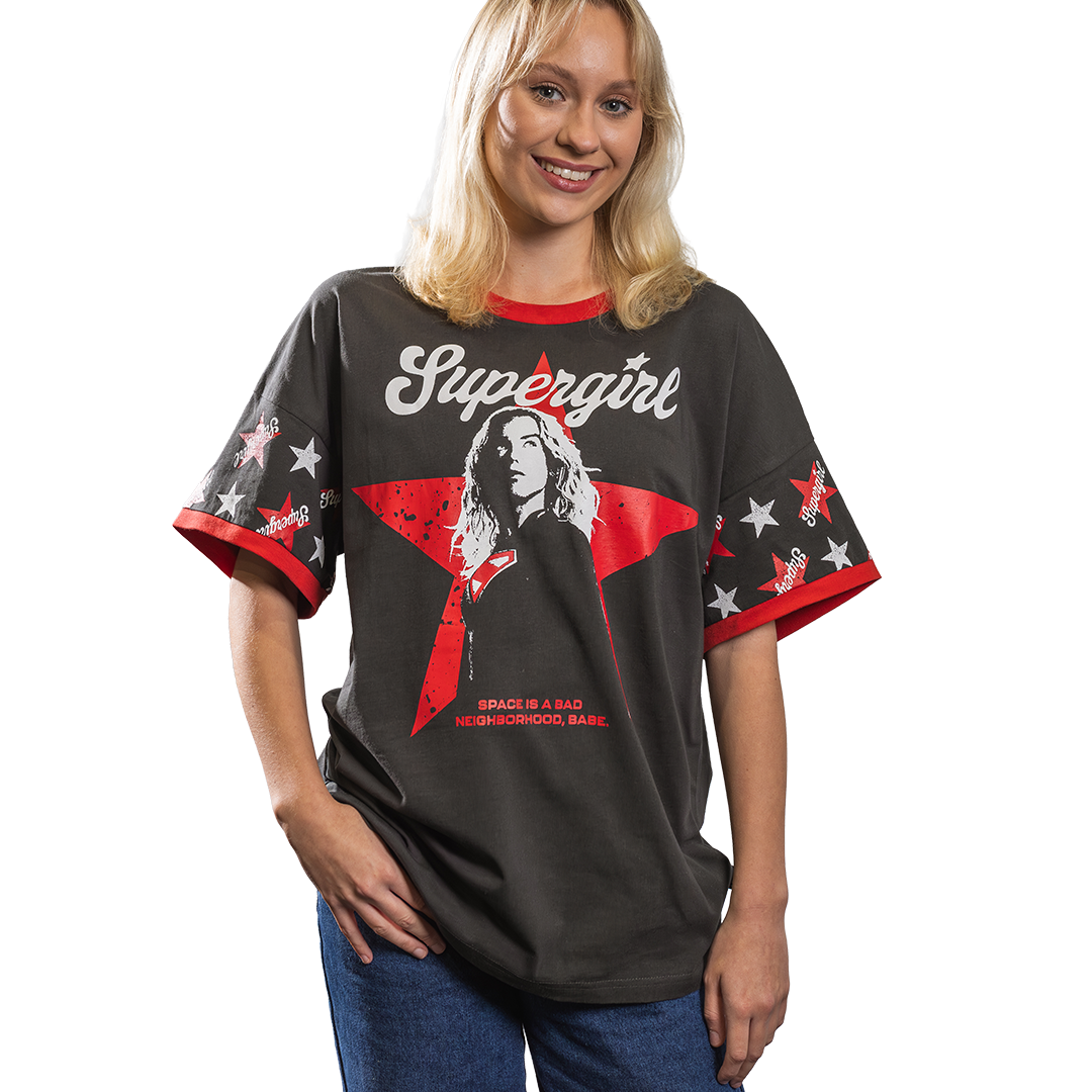 Supergirl Adult Oversize T-shirt