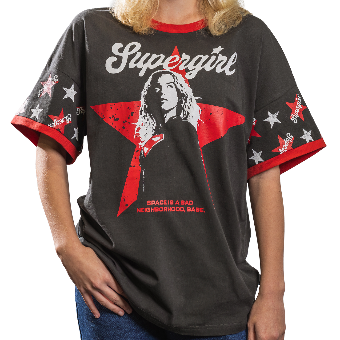 Supergirl Adult Oversize T-shirt
