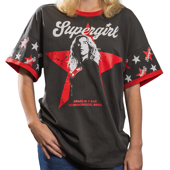 Supergirl Adult Oversize T-shirt