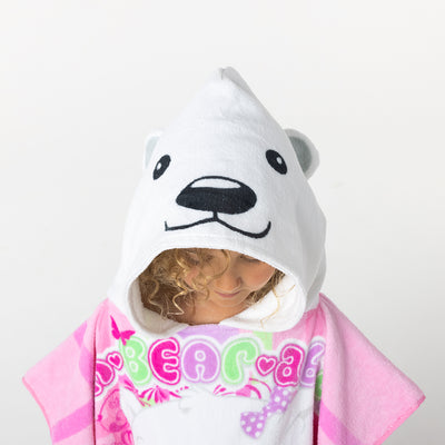 #Polar Bear Poncho Cute Towel