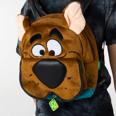 Scooby-Doo Face Plush Backpack