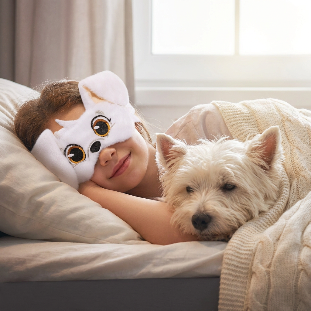 Krypto Plush Eye Mask