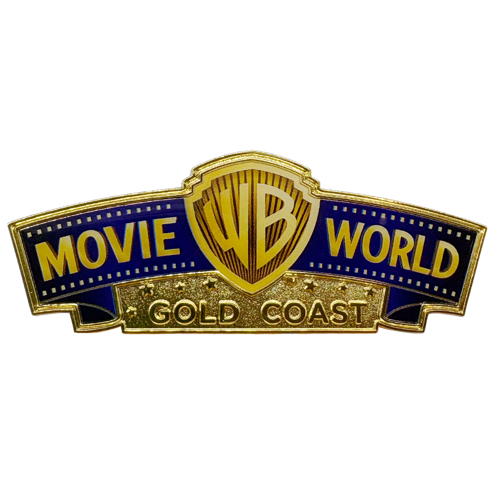 Movie World Logo Magnet