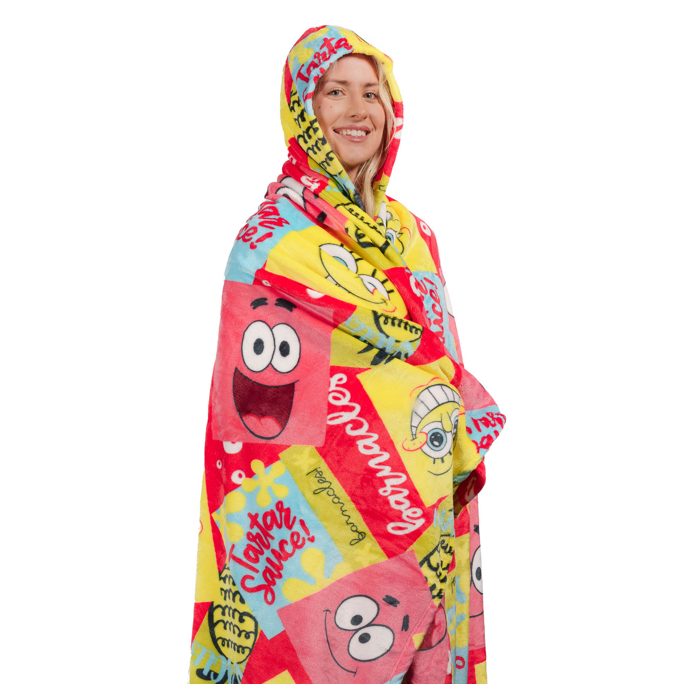 SpongeBob Hooded Blanket