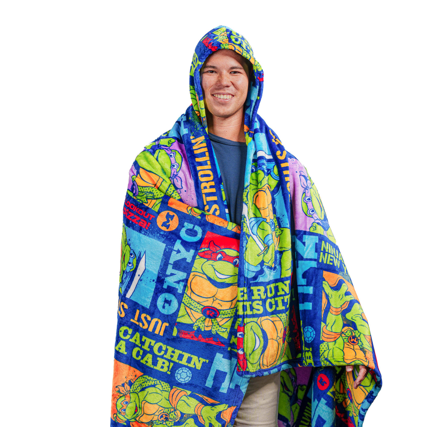 Teenage Mutant Ninja Turtle Hooded Blanket