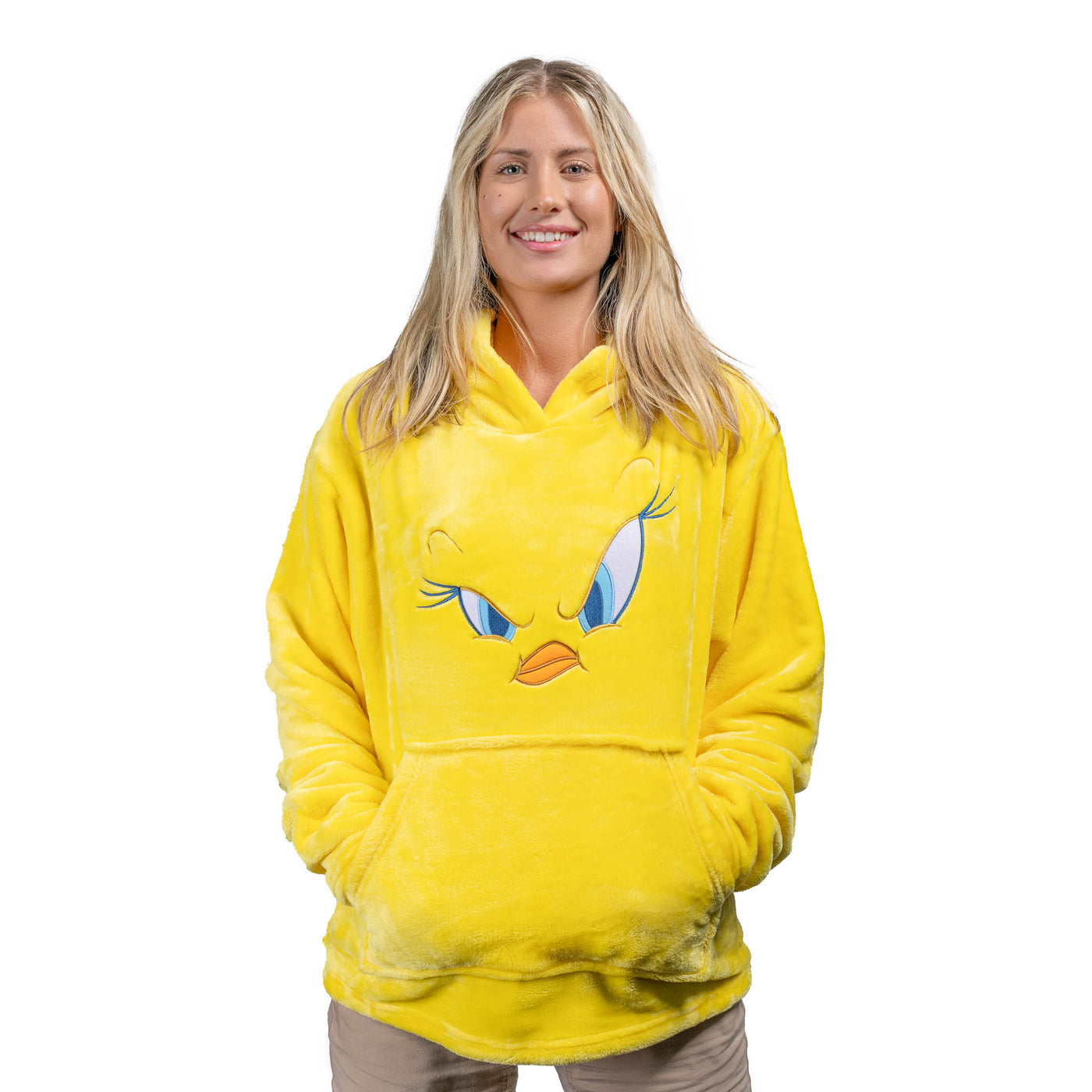 Tweety Adult Hooded Sweat