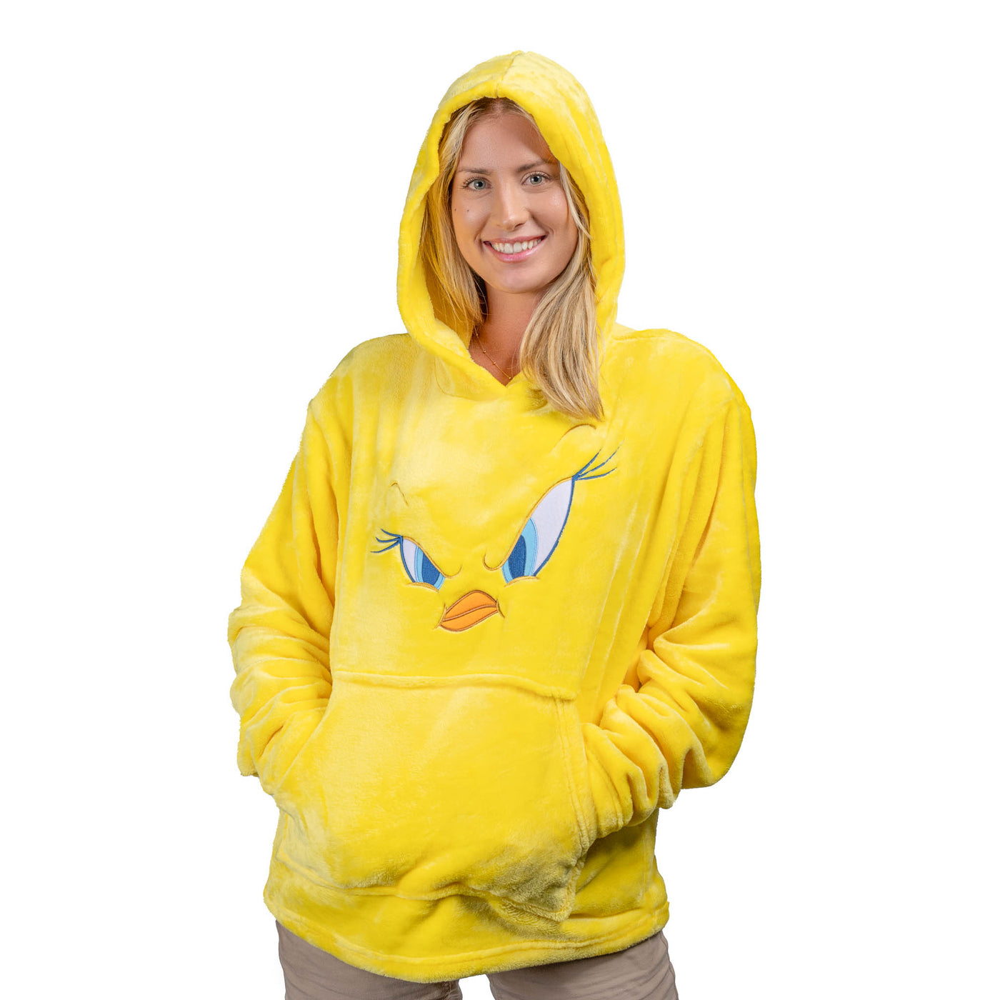 Tweety Adult Hooded Sweat