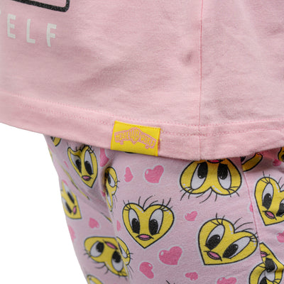 #Tweety Kids T-shirt & Bike Short Set