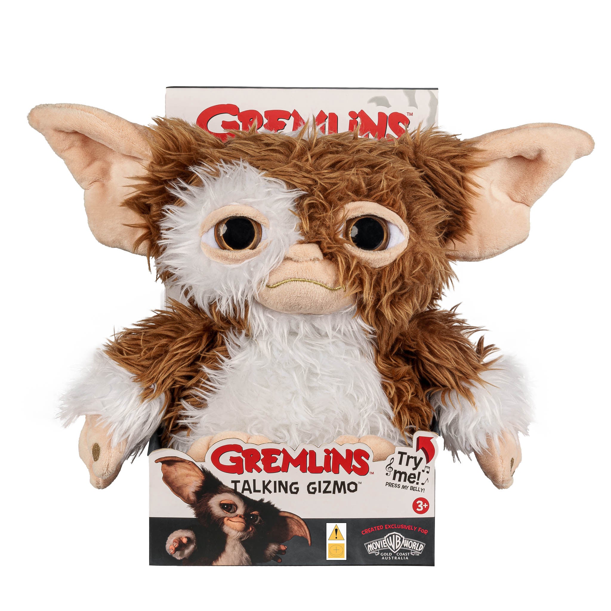 gizmo！！ Gizmo Talking Plush Toy – Village Roadshow Theme Parks