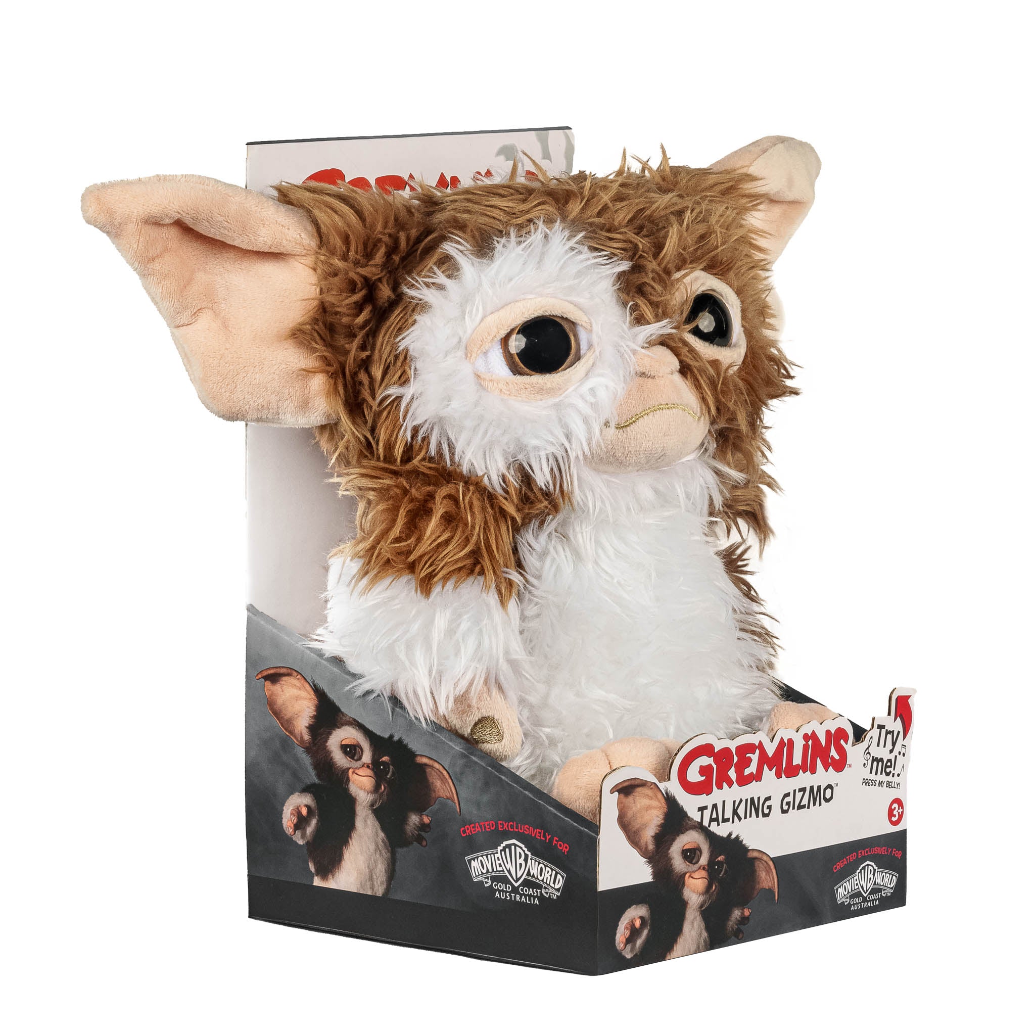 Gizmo Talking Plush Toy – Village Roadshow Theme Parks
