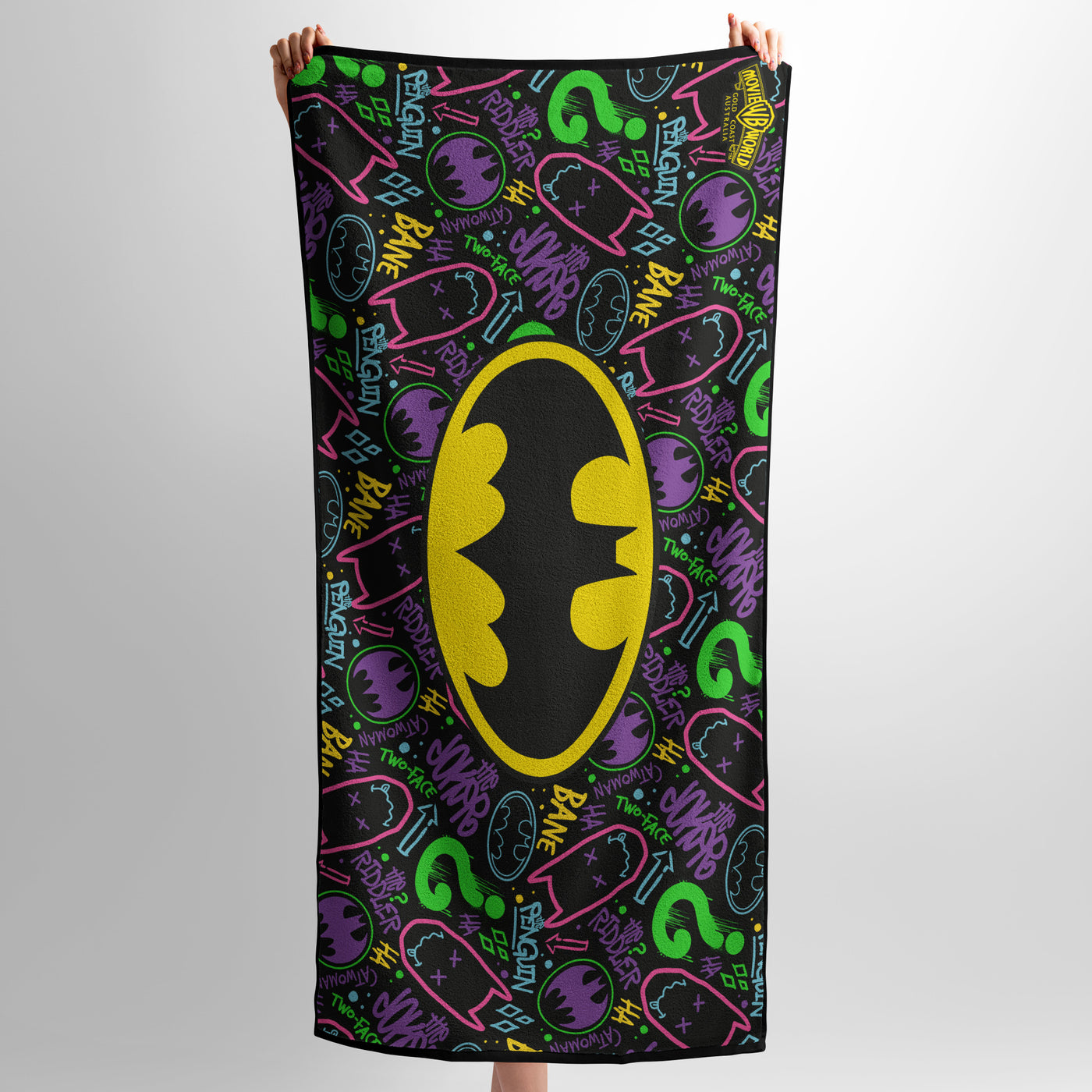 Batman Graffiti Towel